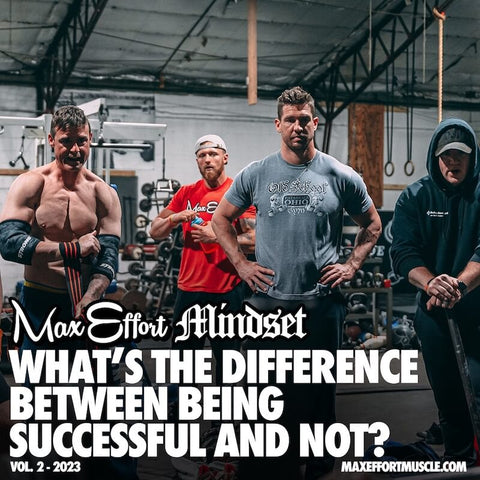 What’s the Difference Between Being Successful and Not?