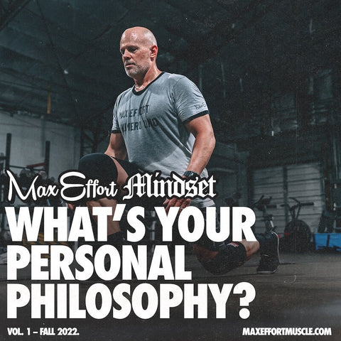 What's your personal philosophy?